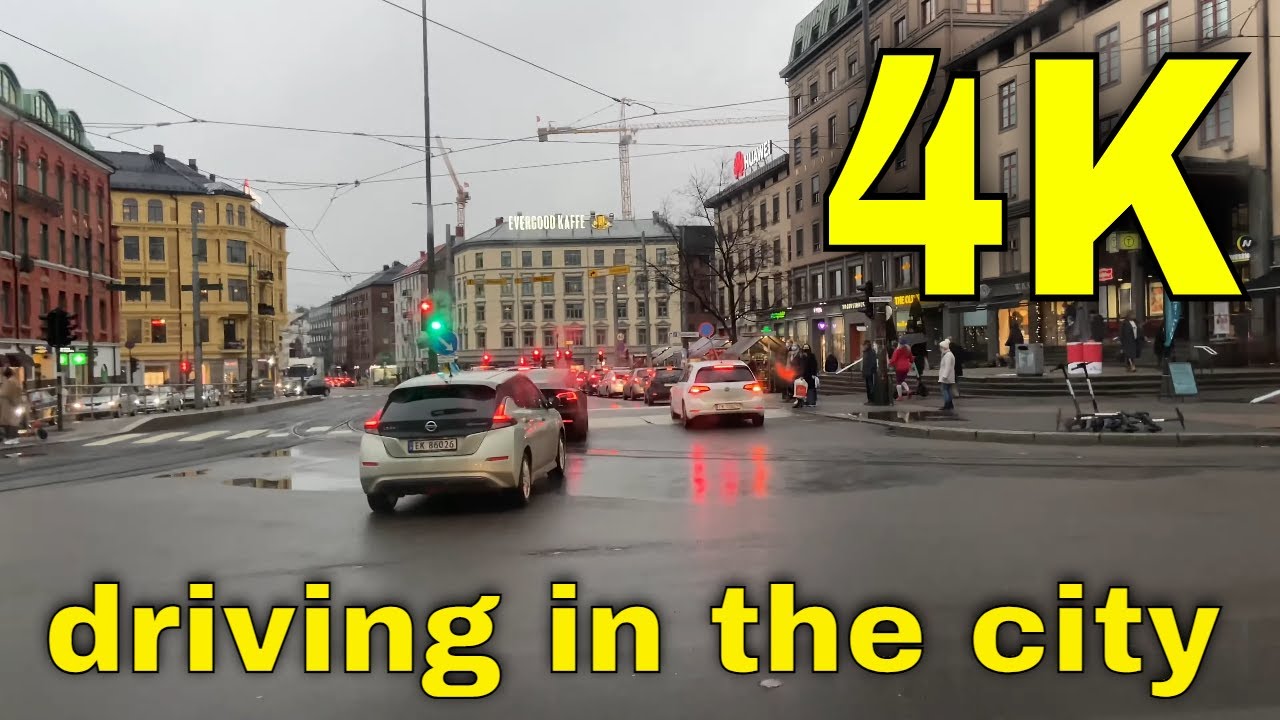Driving in the city no talking no music #oslo