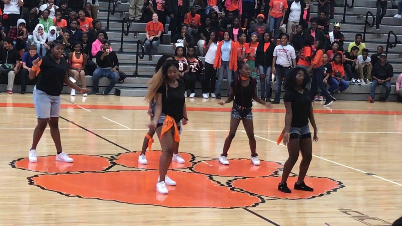 Withrow University High Dynasty Dance Team 2017 Fall Pep Rally