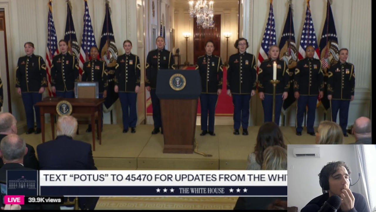 TRUMP CEREMONY