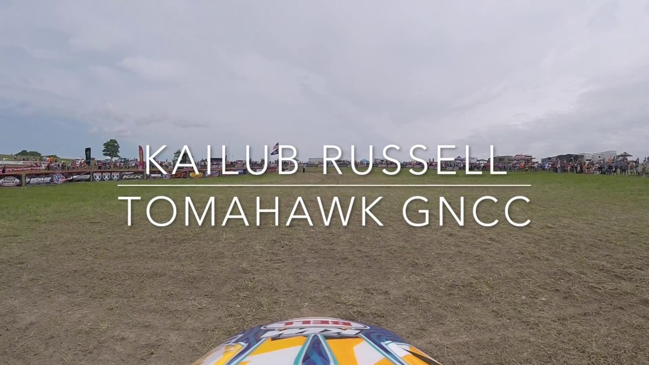 Kailub Russell Tomahawk GNCC GoPro