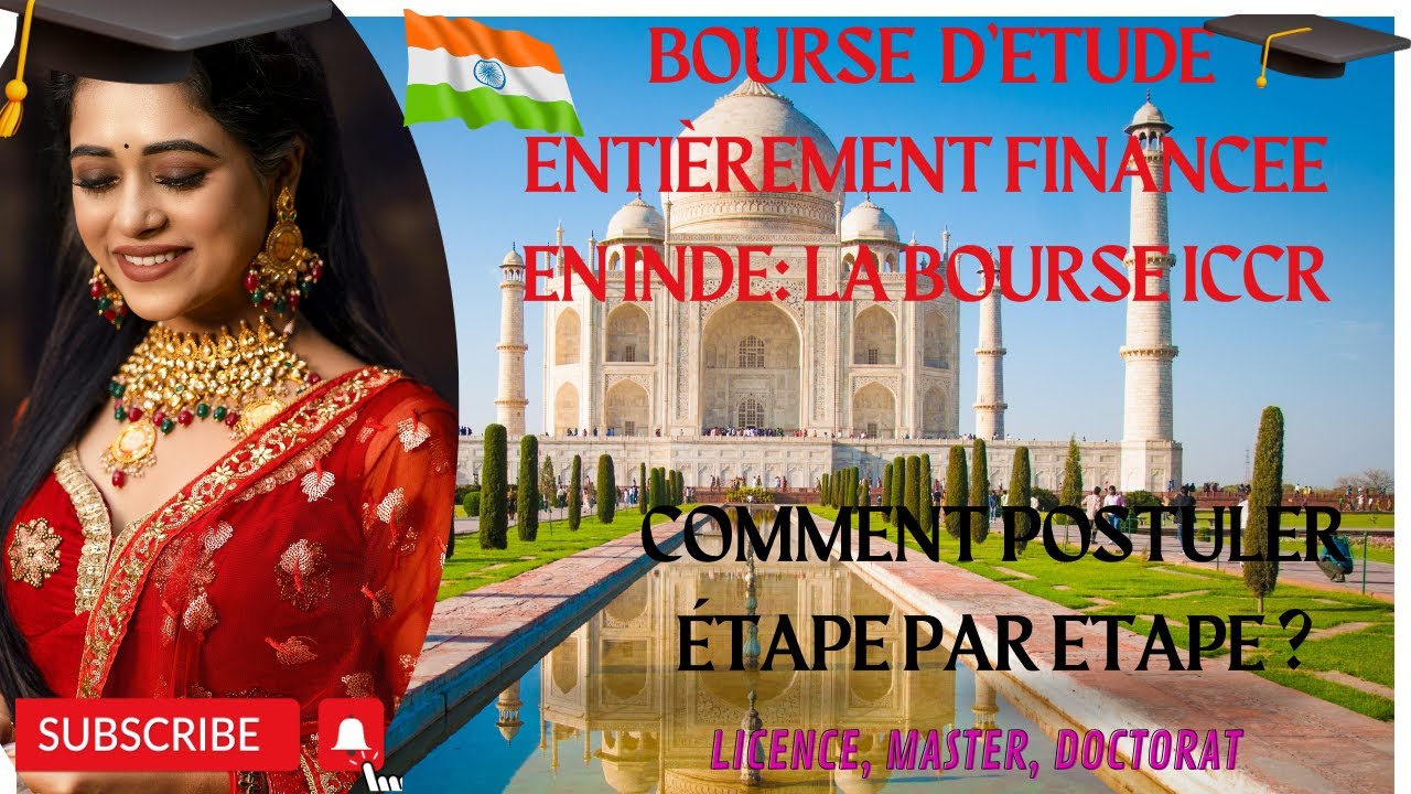 Comment postuler à la bourse ICCR entièrement financée de l'inde ?