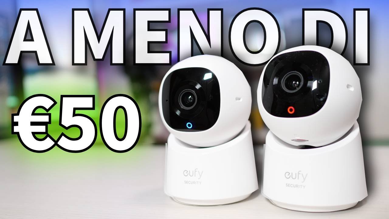 TELECAMERA SORVEGLIANZA ECONOMICA! Recensione Eufy C210/C220