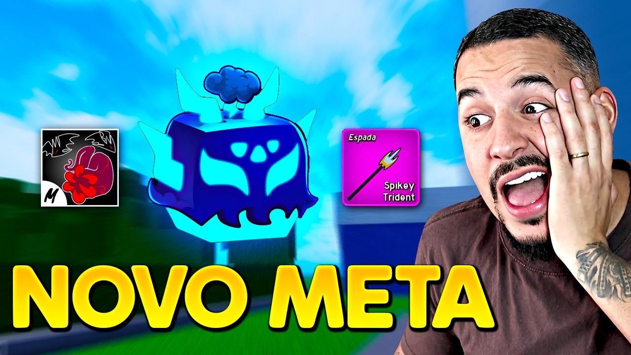 Usei a Nova Build META que est&aacute; Impar&aacute;vel no Blox fruits! 😳