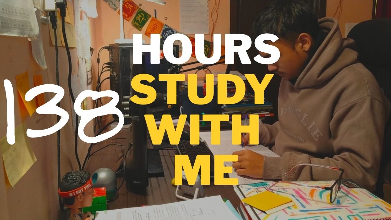 Study With Me Live 138 Hrs  | Class 11th JEE 2027 | Talk in live chat| Rain BG | Part 5
