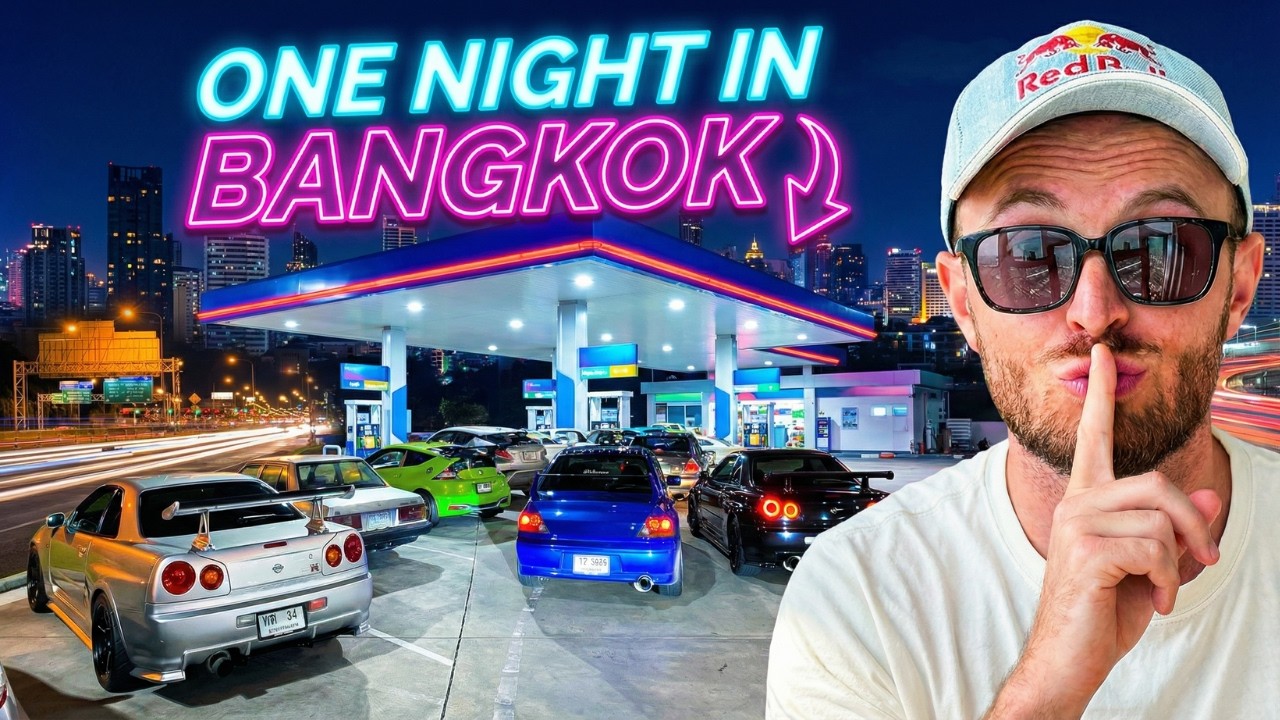 SECRET CAR MEETING IN BANGKOK 🇹🇭 Crazy Car Culture of Thailand