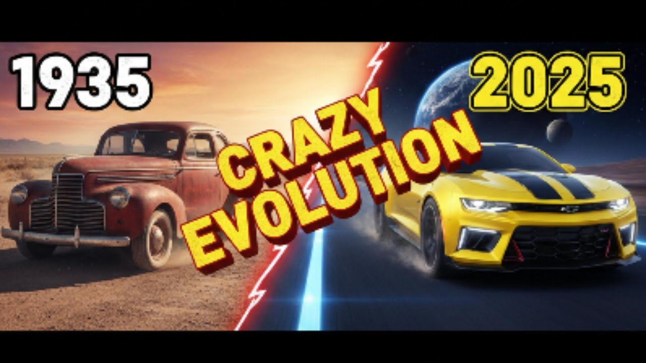 100 Years of Chevrolet: The Ultimate AI Transformation (1930 - 2025) 4K