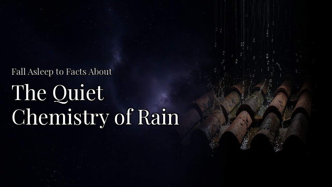 The Quiet Chemistry of Rain (A Soothing Look at the Water Cycle)