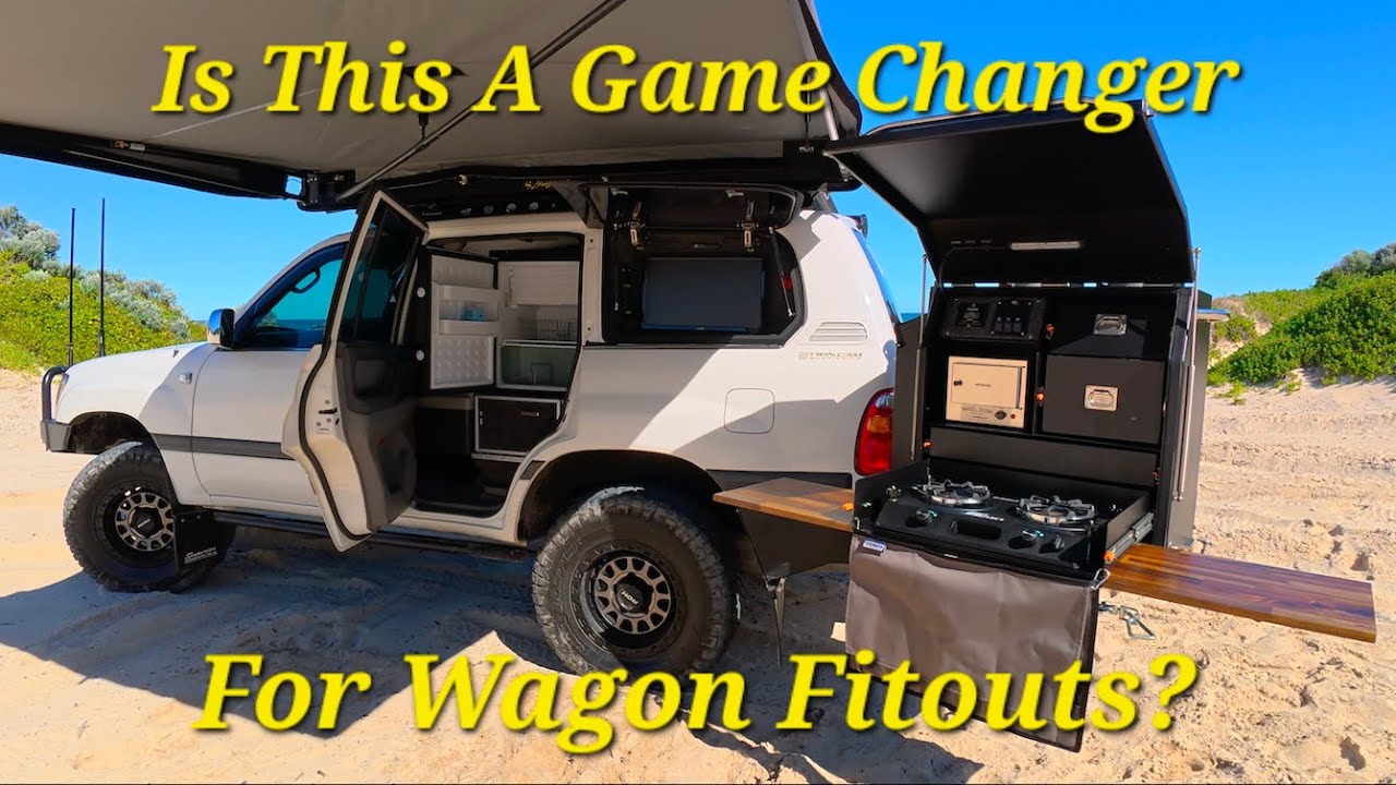 Landcruiser 105 Series Custom kitchen setup, Is this a Game Changer for 4x4 wagon fitouts? Ep.95