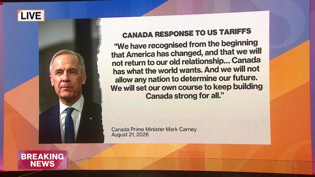 US Canada Rift Deepens with Trade Breakdown
