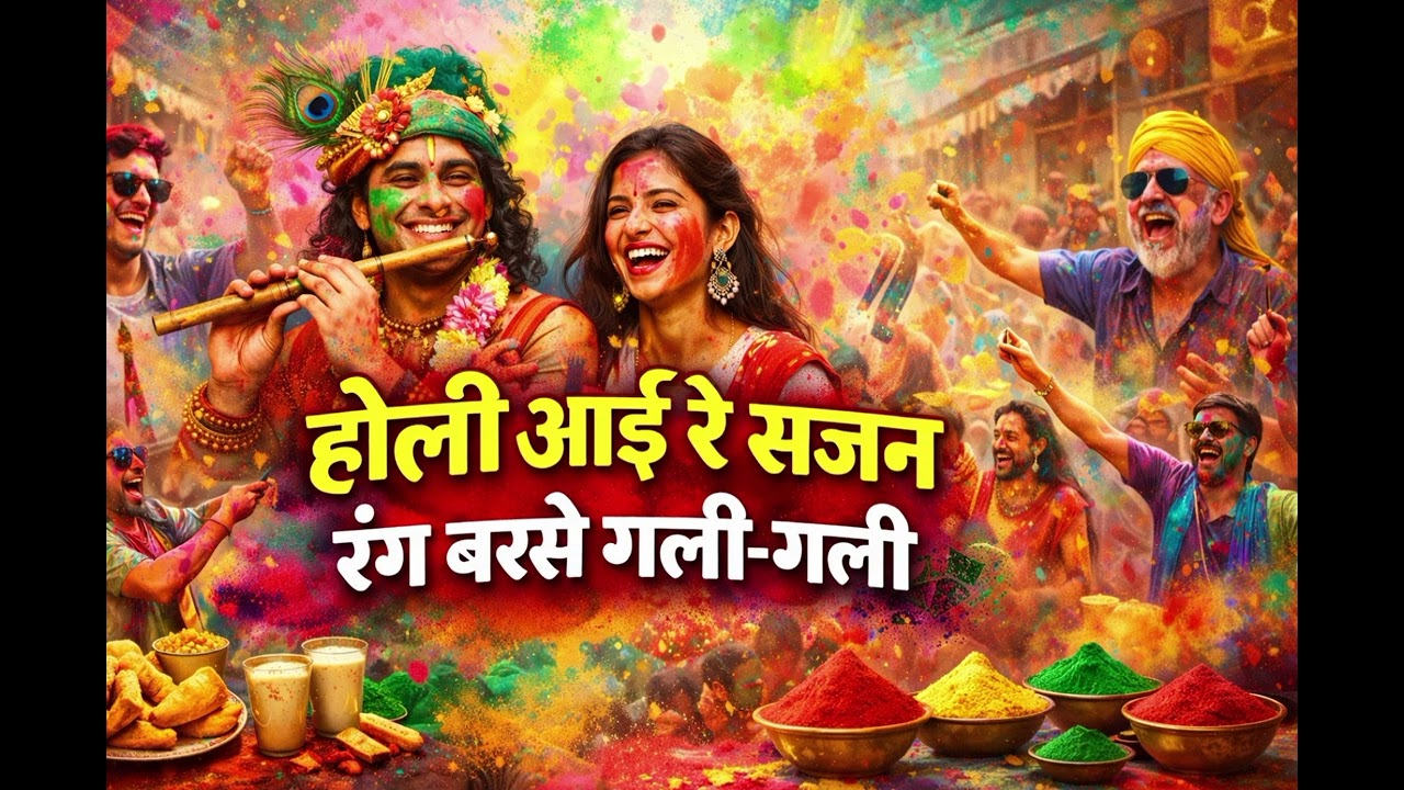 होली आई रे सजन | बिहारी होली सॉन्ग 2026 | रंग बरसे गली-गली | Desi Fagua Song