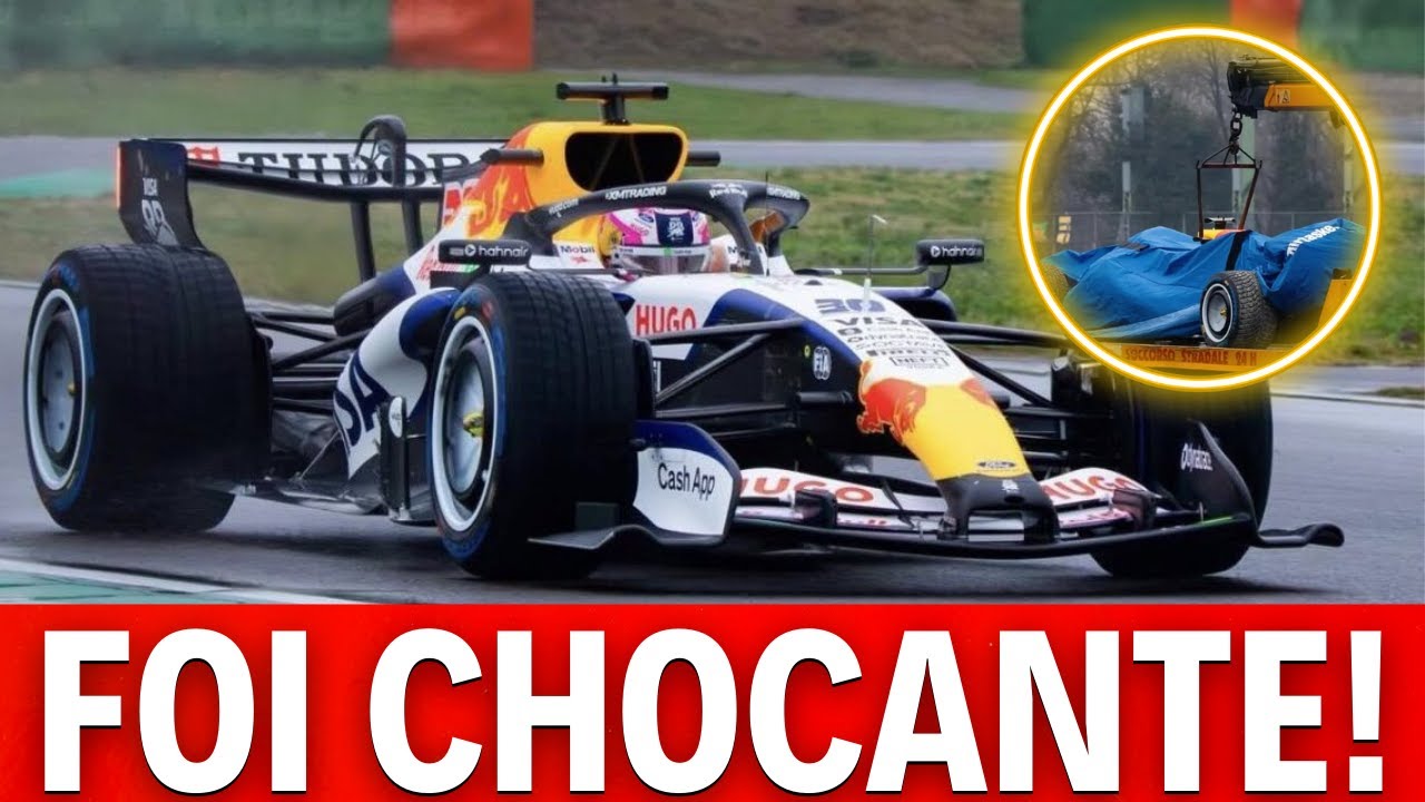 EVENTOS INESPERADOS Acabaram de ACONTECER no PRIMEIRO TESTE da Red Bull com o CARRO DE 2026!