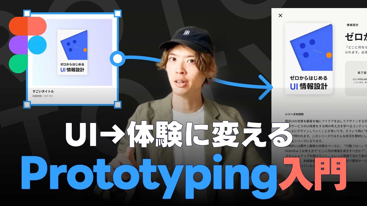 【Figmaプロトタイプ使い方】UIを動かす必須機能、プロトタイピング機能の使い方を解説 / 操作解説のチュートリアル付