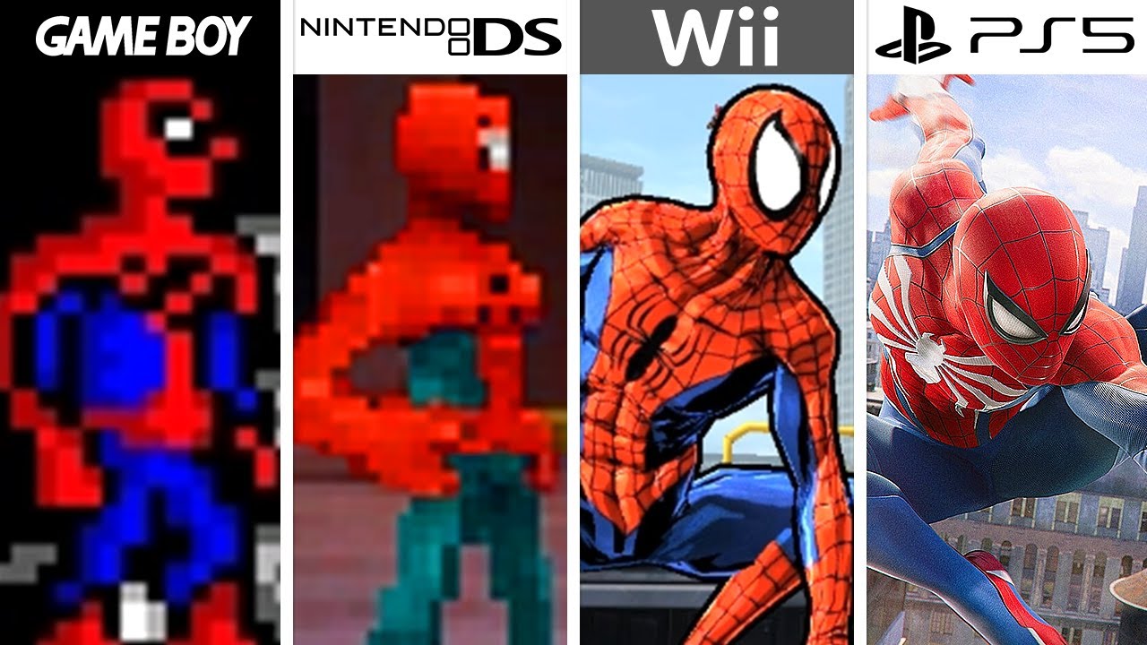 Evolution Of Spider-Man Games (1982 - 2025)