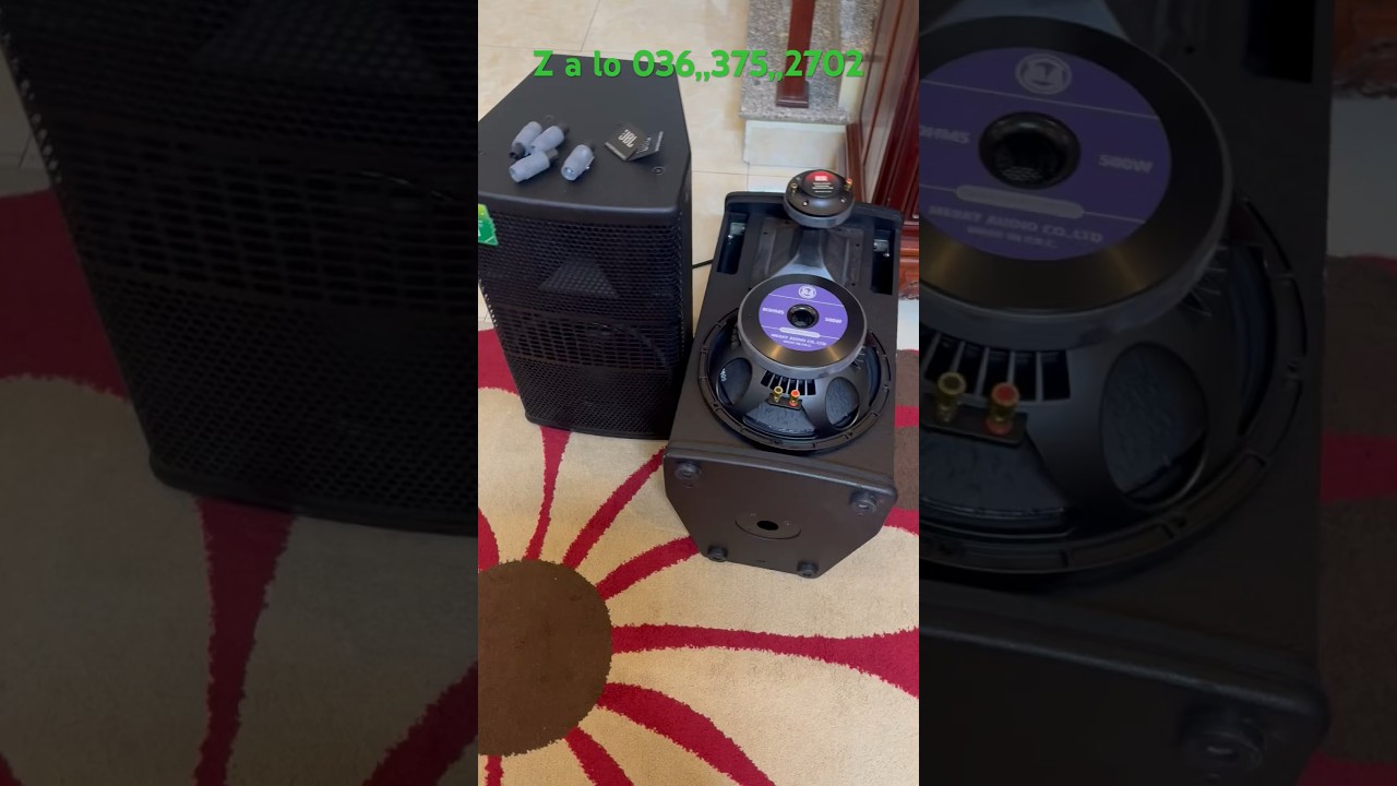 Qu&aacute; Đ&atilde;, Loa Full 30 JBL, merry 88d từ 190 coil 76 + Treble 450 nr #loa #loafull30jbl #jbl #shorts