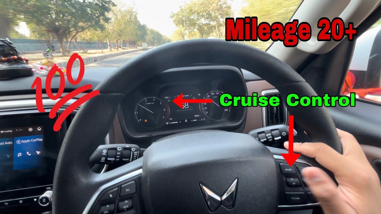 Mahindra Scorpio n Cruise Control working explained in just 3 minutes 🏎️