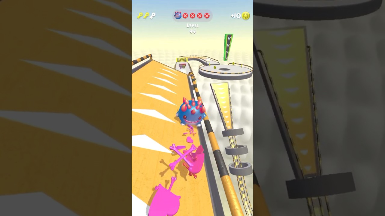 New level action ball game challenge