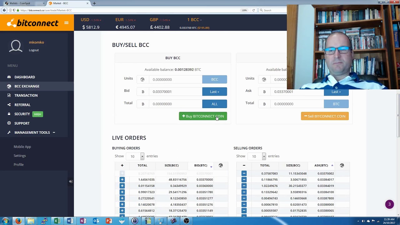 How to use the Bitconnect platform