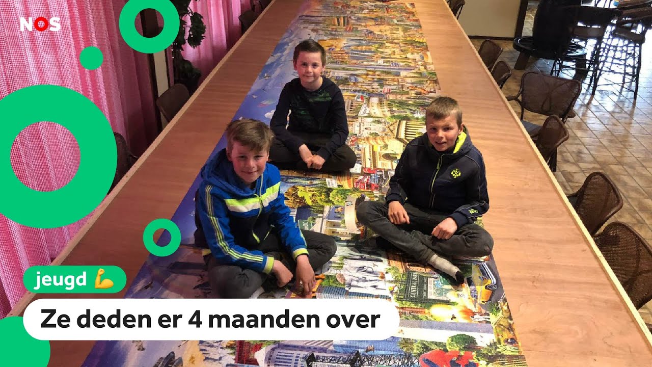 Gigantische puzzel met 42.000 stukjes is klaar!