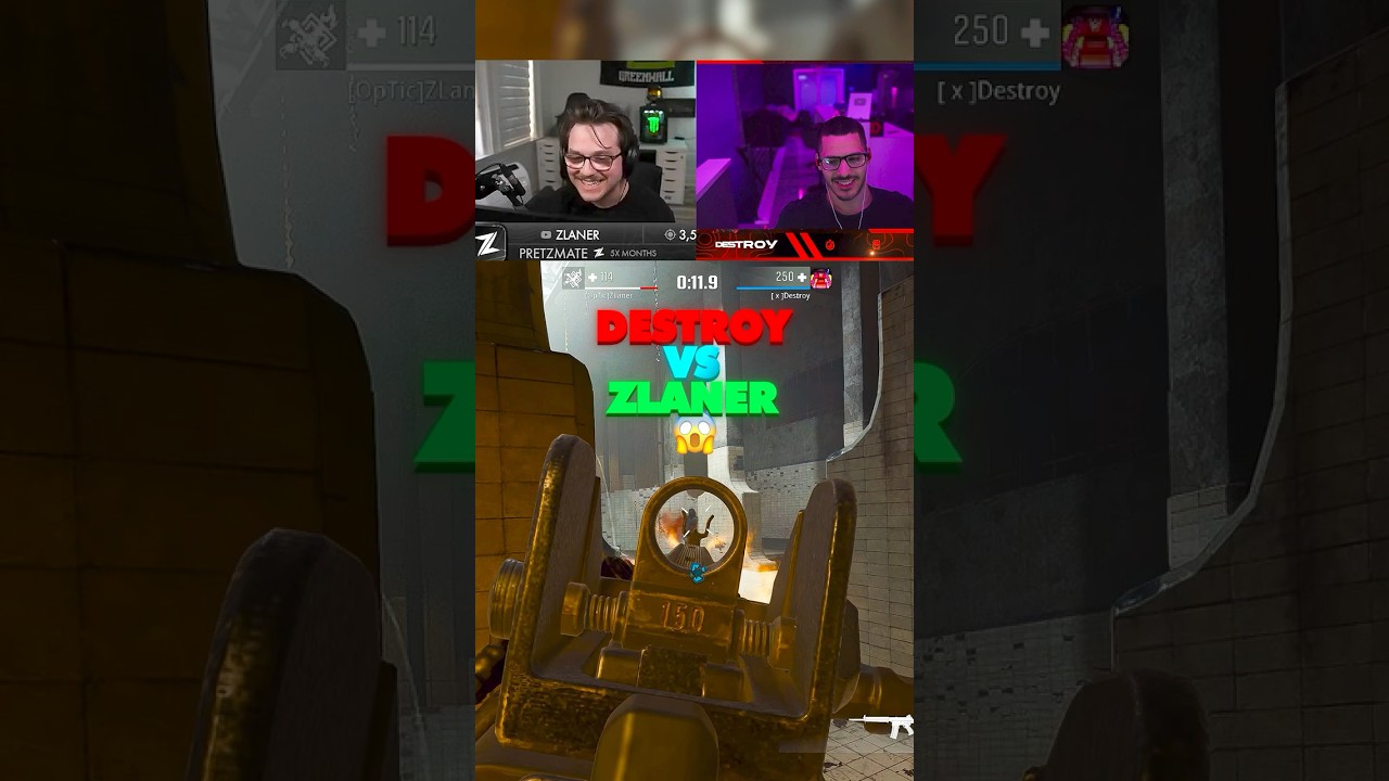 Went against Big Z in the gulag twice 😱 GG's  @ZLANER  #warzone #callofduty #verdansk #gaming