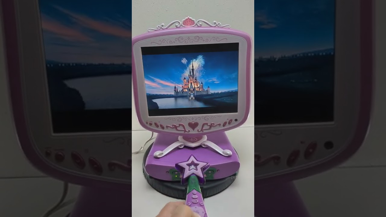 Disney Princess LCD TV and DVD Player Working Test ||| Yellow Fish 🐠 Vintage