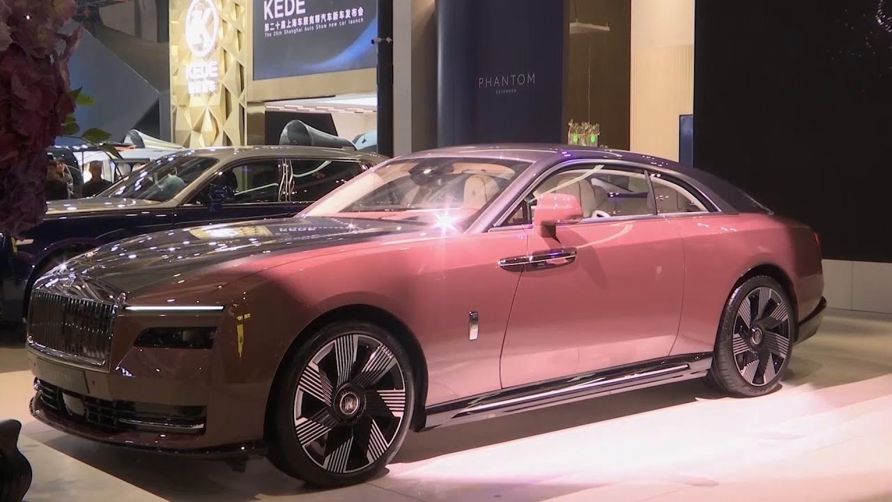 Luxury brands compete for China's electric car market