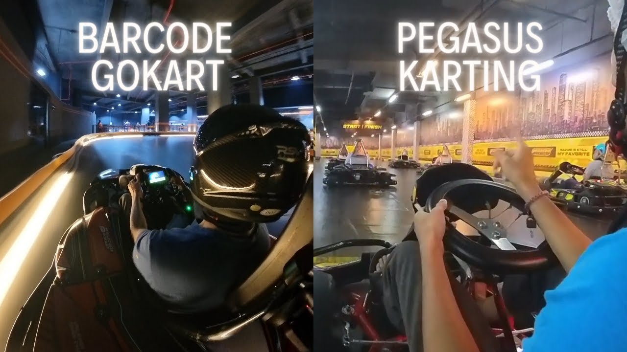 GIMANA SIH RASANYA MAIN GOKART DI BARCODE GOKART DAN PEGASUS KARTING??