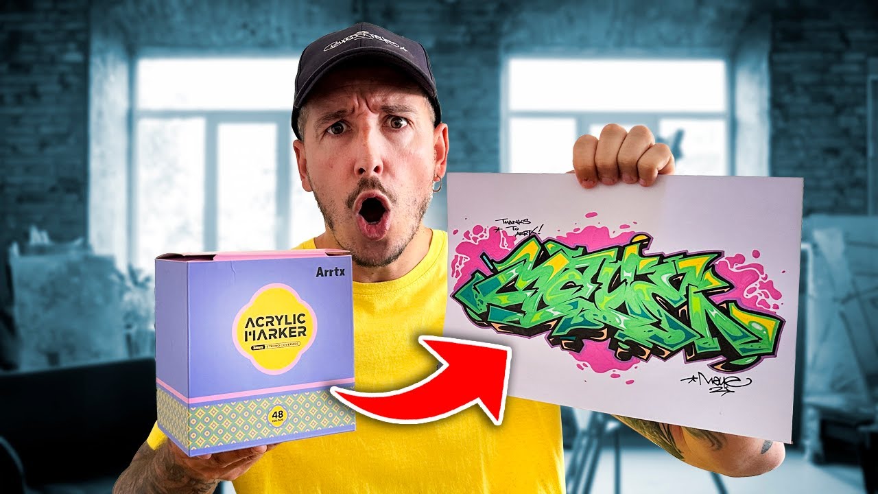 Pruebo los MEJORES rotuladores para GRAFFITI