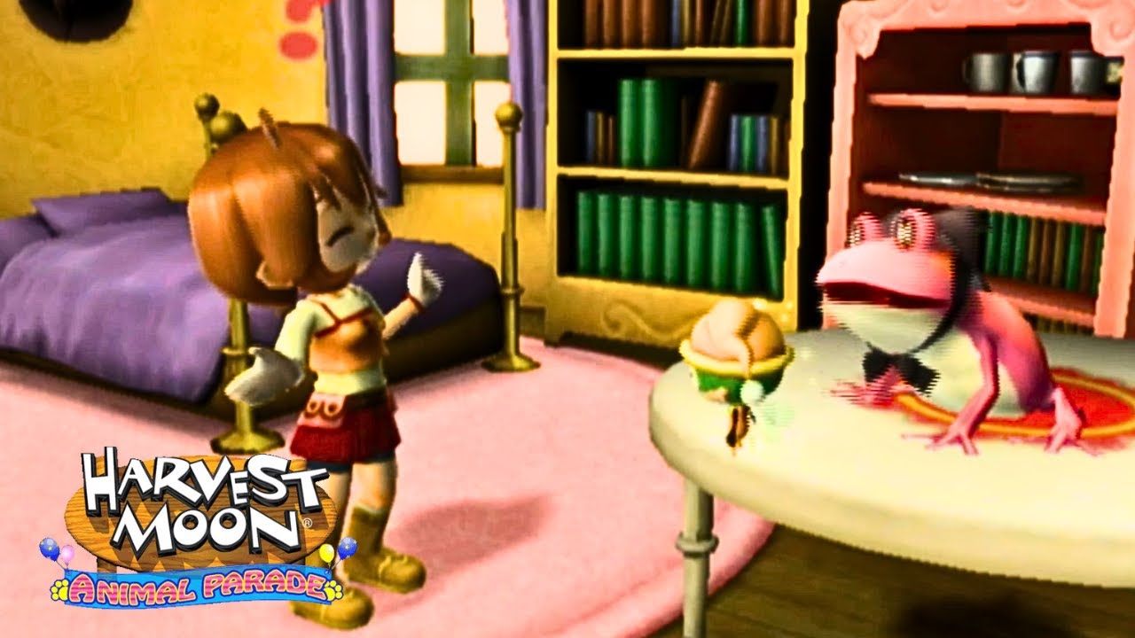 The Witch Is A.. FROG?! Harvest Moon Animal Parade (Wii) Part 2