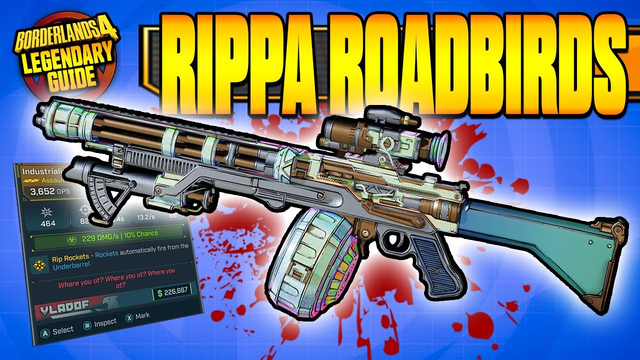 Rippa Roadbirds Legendary Drop Guide | Borderlands 4