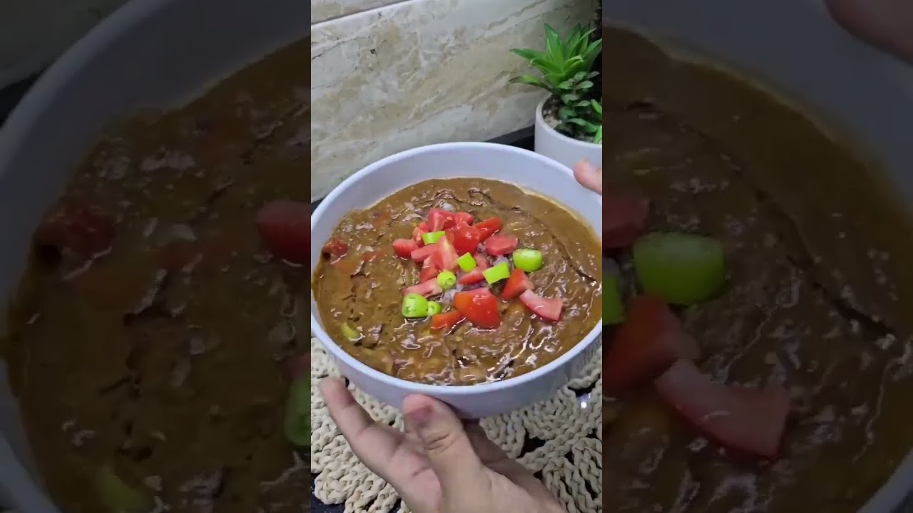 الفول بشكل وطعم جديد نوعي علي سحور بطبق فول جديد كل يوم فول بالخلطه وفول بدقه شوفي بقاالجديد هنا وبس