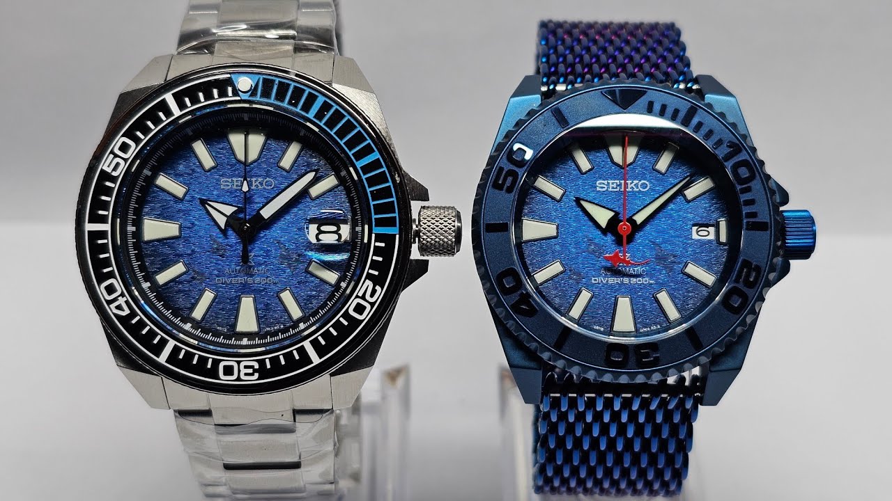 SEIKO King Samurai - Save The Ocean Manta Ray Edition. Классика или Кастом? + 2 Личных Вопроса!