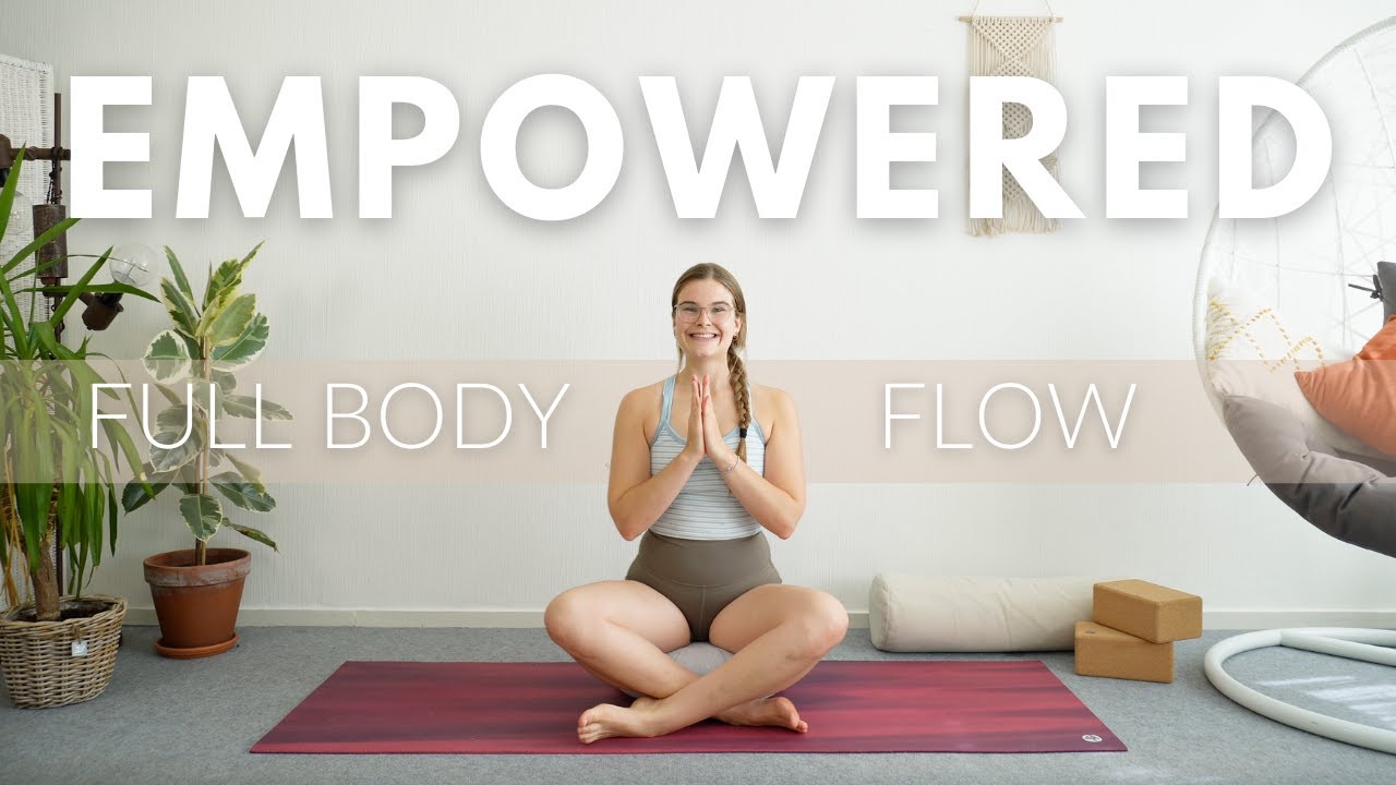 50-Minute Full Body Strengthen & Flow | Vinyasa Yoga for Empowerment