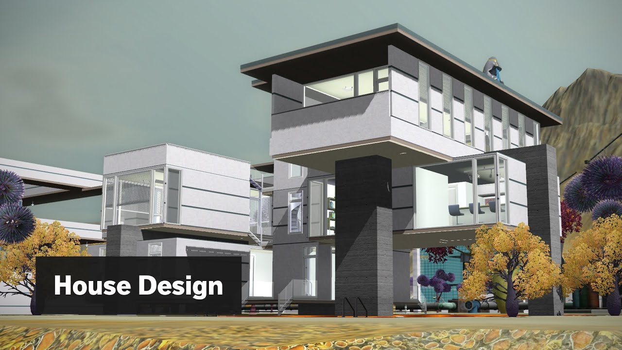 Extraterrestrial House • The Sims 3 House Design