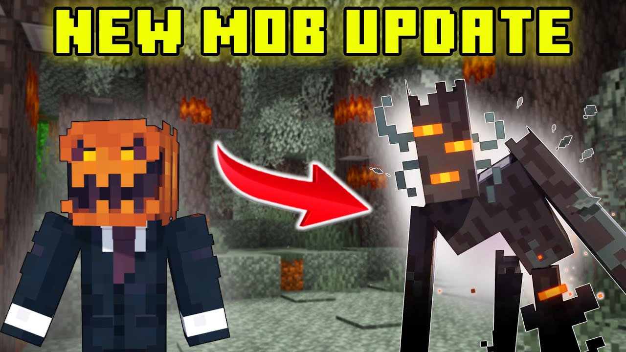 I ADDED CREAKING MOB TO Minecraft Hardcore World