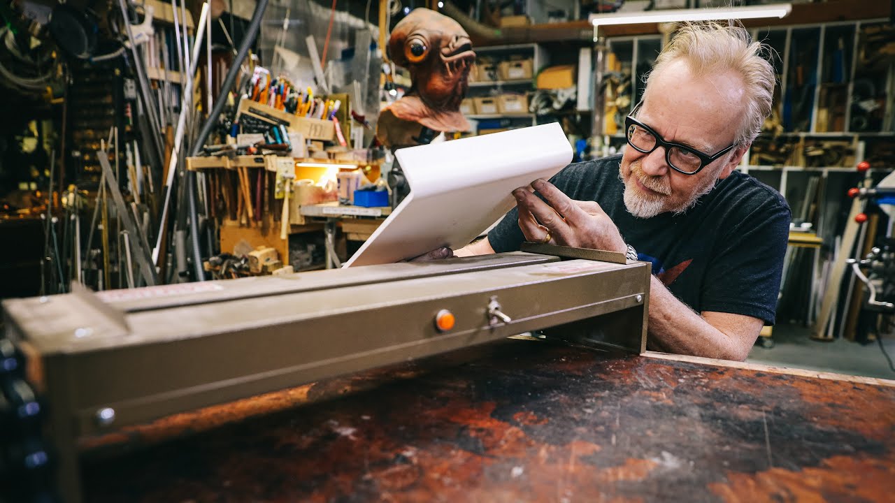 Adam Savage's Favorite Tools: Plastic Forming Strip Heater!