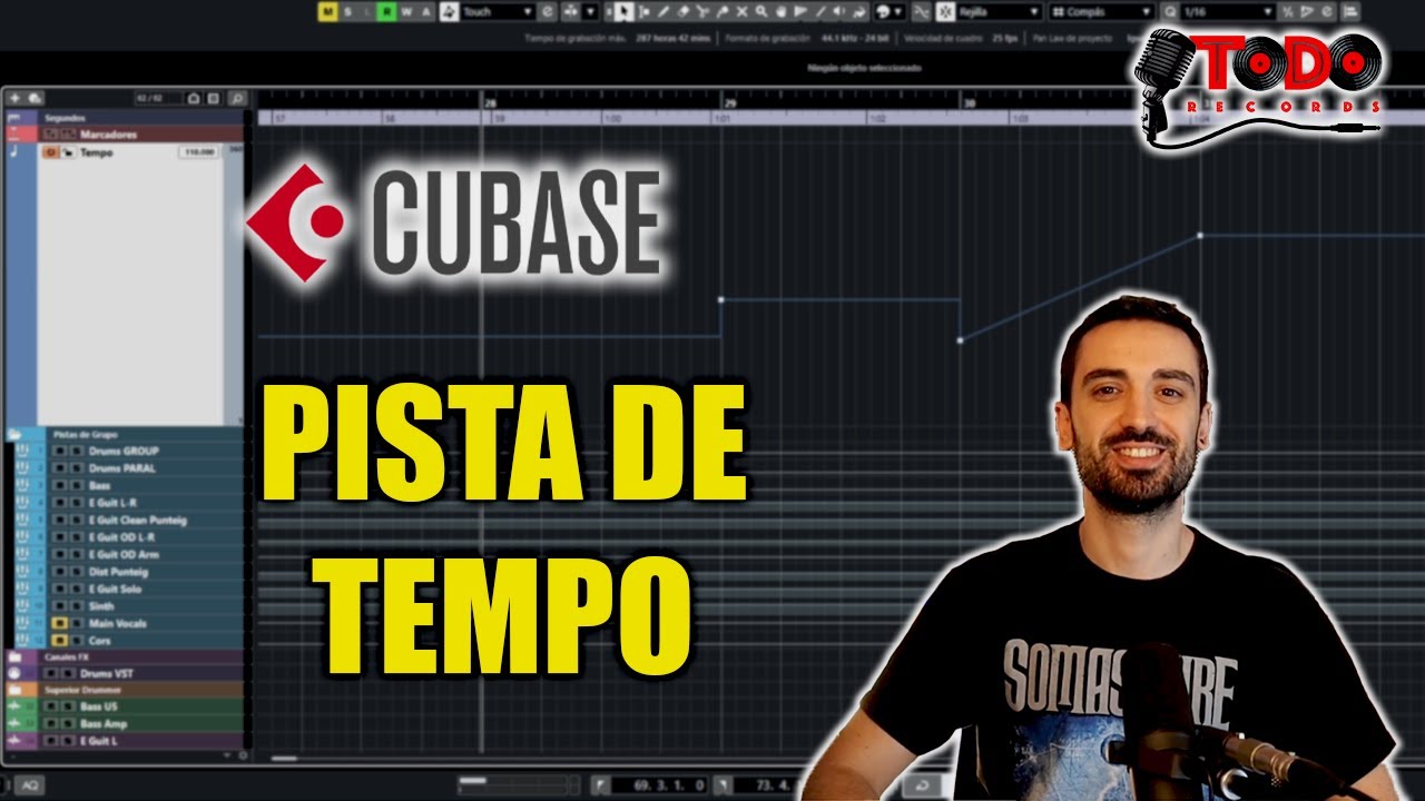 ⌚ Pista de tempo en Cubase 👌