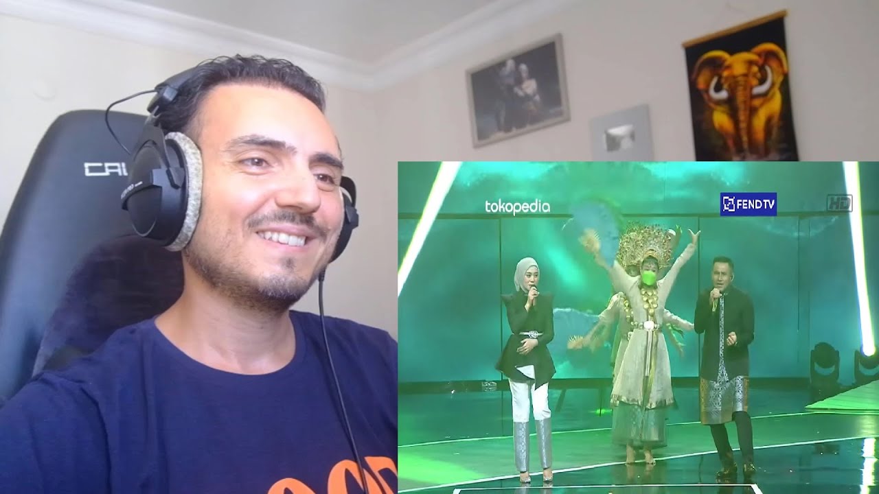 Лести Кеджора X Джудика - Адмирал Морской Король | Токопедия WIB Special Halo Dangdut Reaction