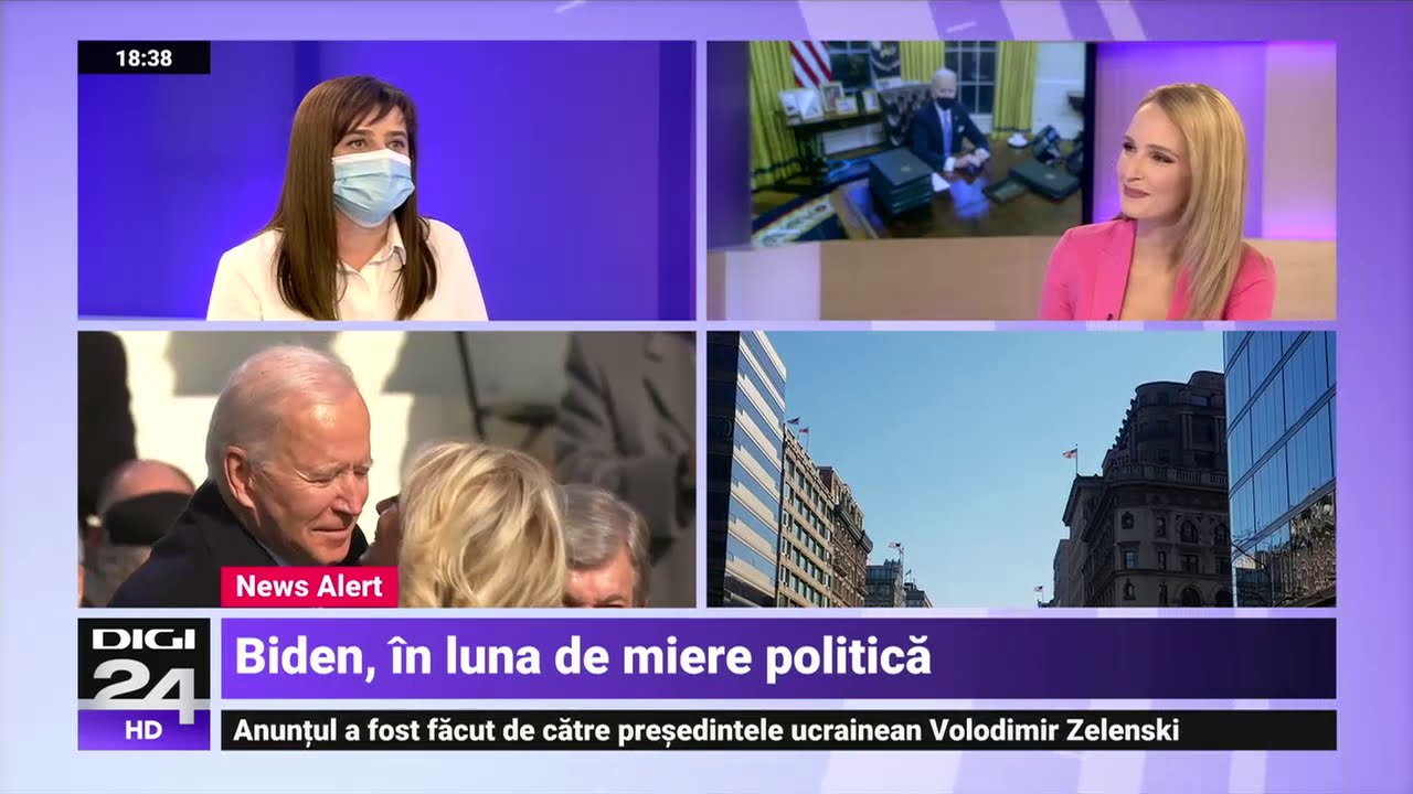 Cum s-a văzut de aproape &icirc;nvestirea lui Joe Biden. Cristina Cileacu: Era o zonă pustie