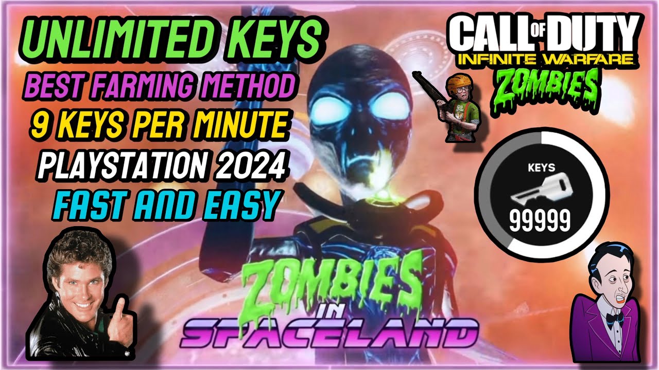 The BEST & FASTEST Key Farming Method In Infinite Warfare Zombies For PlayStation (2024)