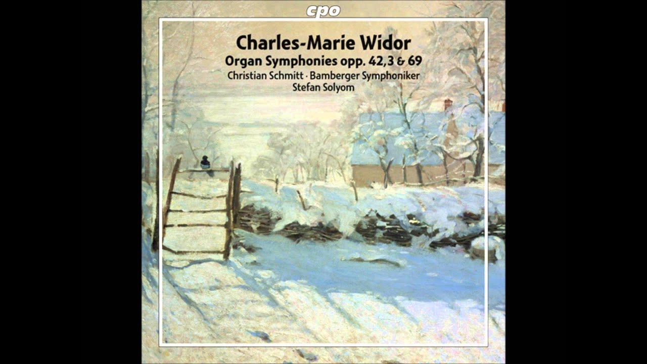 Widor Sym No.3  for organ & oechestra