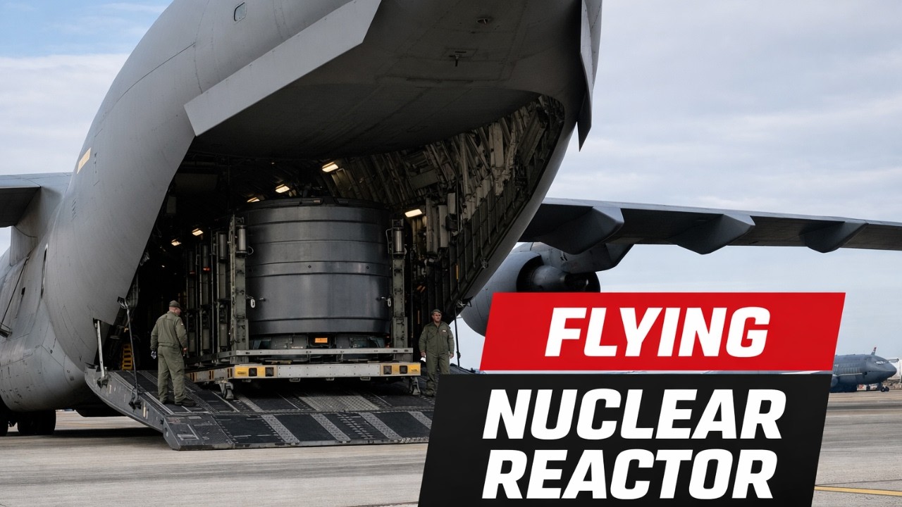 Nuclear Reactor Airlifted by C-17? USA’s Secret Power Move Revealed