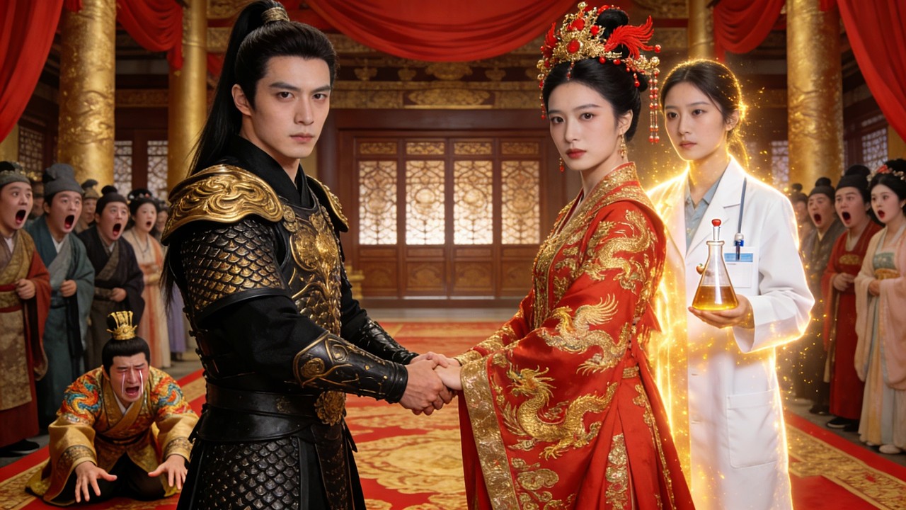 醫學博士魂穿上吊王妃，一紙休掉渣夫，一針救下中毒將軍！眾人嘲笑她是裝樣子讓王爺回心轉意，怎料將軍十裡紅妝迎娶她：從此世上只有將軍夫人江璃月！