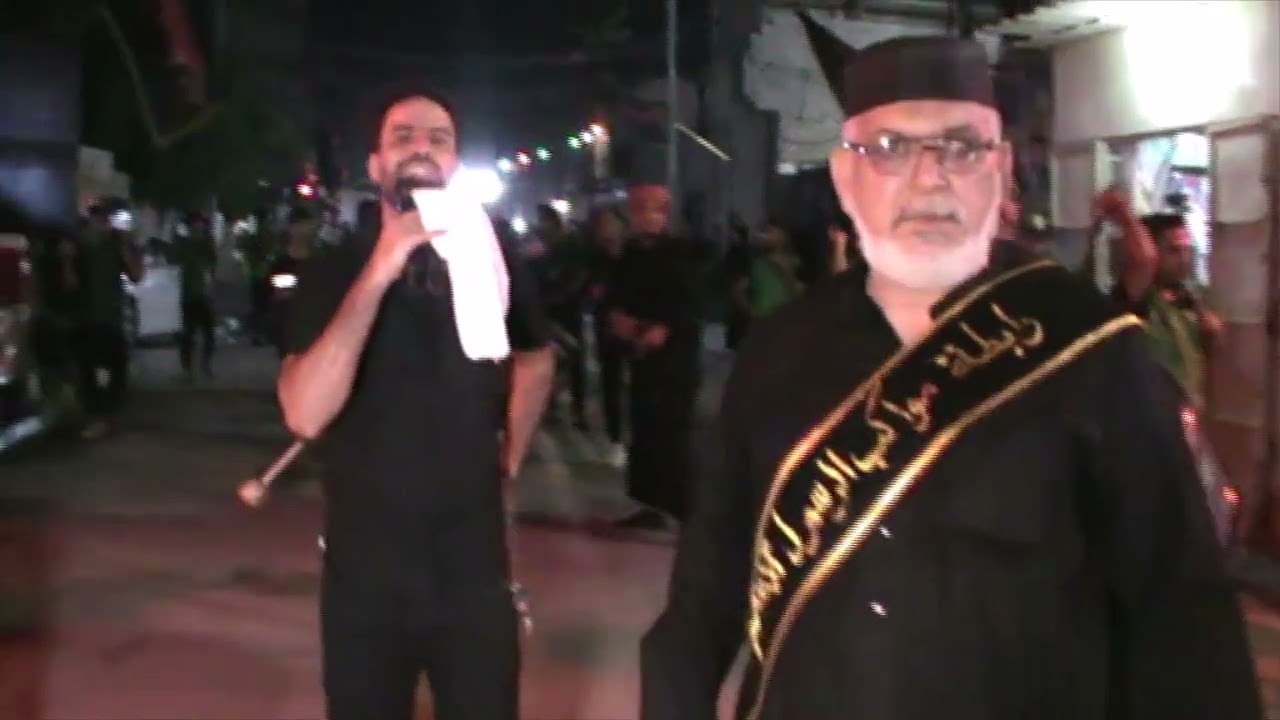 استعراض موكب الدكتور احمد الوائلي- منصة موكب ذوالفقار-صبخة العرب-محرم 2022