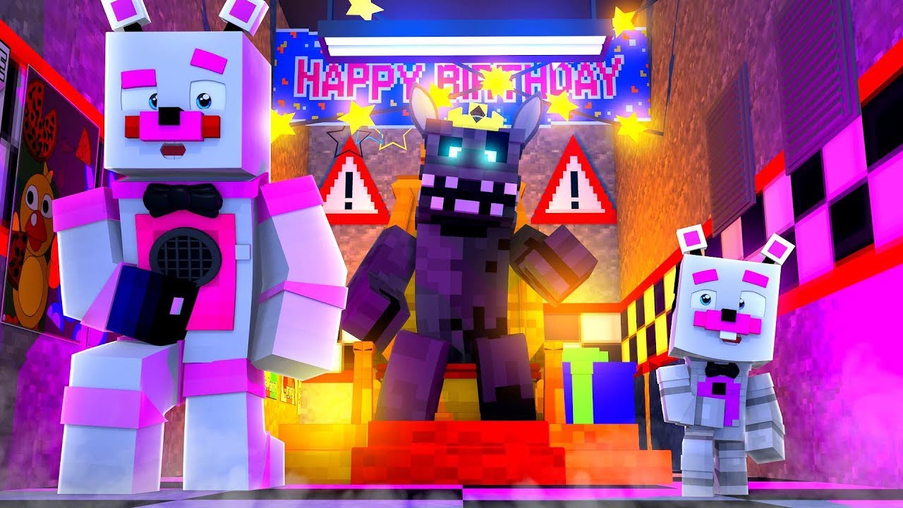 Twisted Wolf Takes Over The Pizzeria! Minecraft FNAF Roleplay
