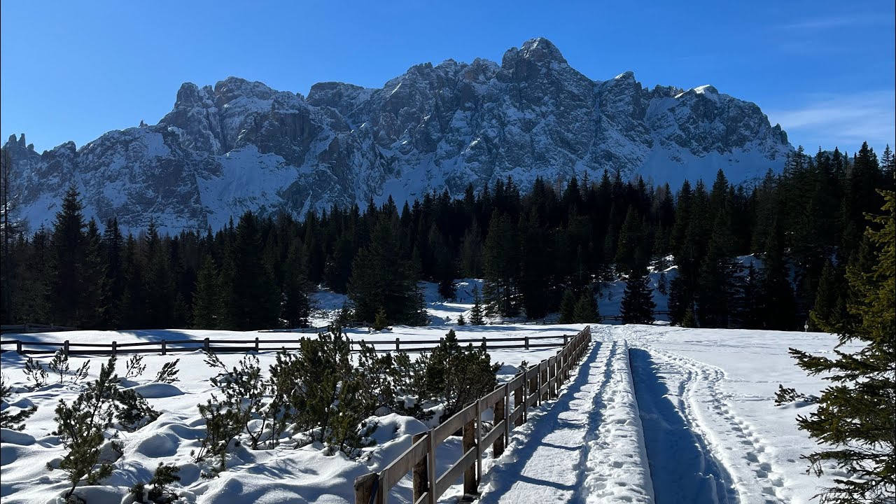 Winter 2022/23 Caravanpark Sexten in Südtirol