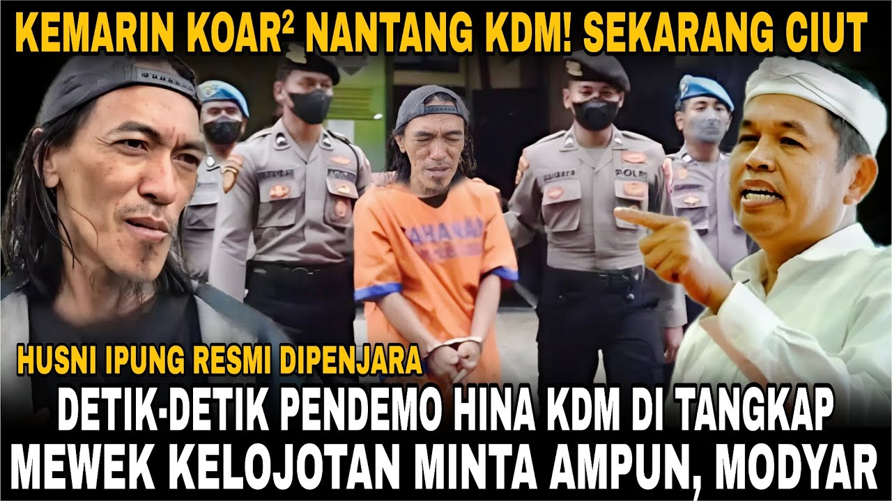 MAMPUZZ SI GONDRONG AKHIRNYA DI TANGKAP !! TERBUKTI TILEP DUIT PEDAGANG, KDM BERSYUKUR TERIMA KASIH