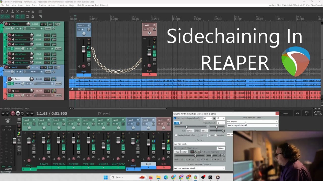 Sidechaining In REAPER - 3 Methods In 1 Minute