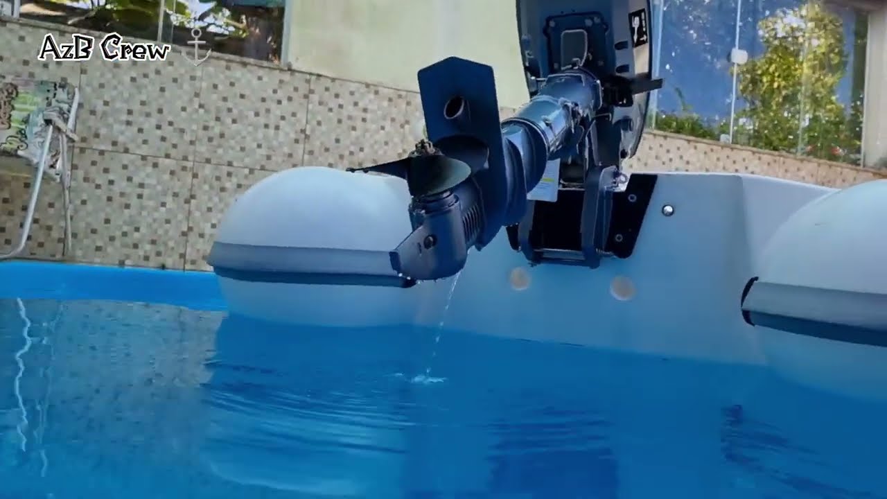 T1E2 | Motor de popa Hidea 5HP FHS  - Rabeta Curta para bote de apoio