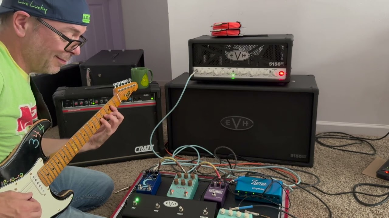 Vintage Crate G40C VS EVH 5150iii