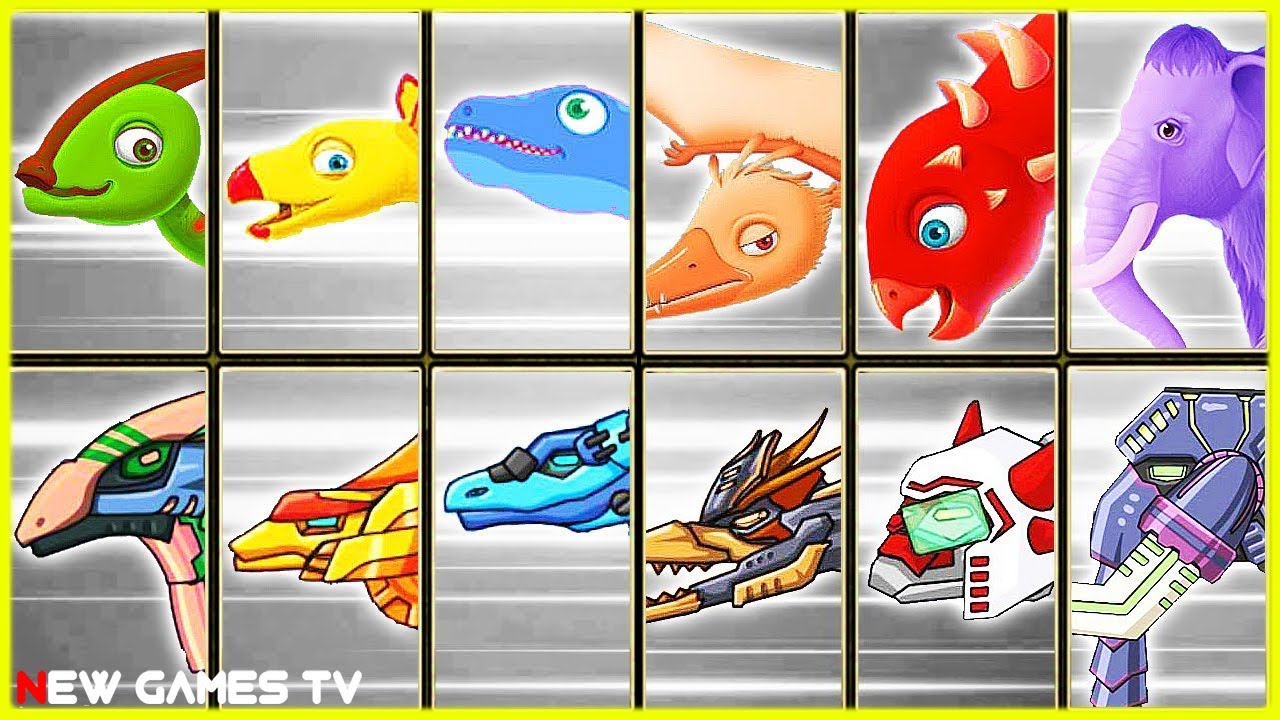 TRÒ CHƠI KHAI QUẬT HÓA THẠCH KHỦNG LONG + GAME DINO ROBOT | NEWTOYSTV #3